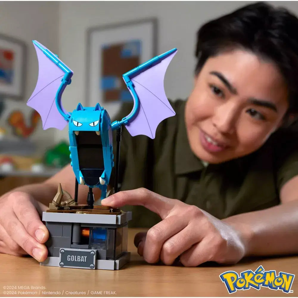 Mega Pokémon Building Toys Set Mini Motion Golbat HTH72 thumbnail