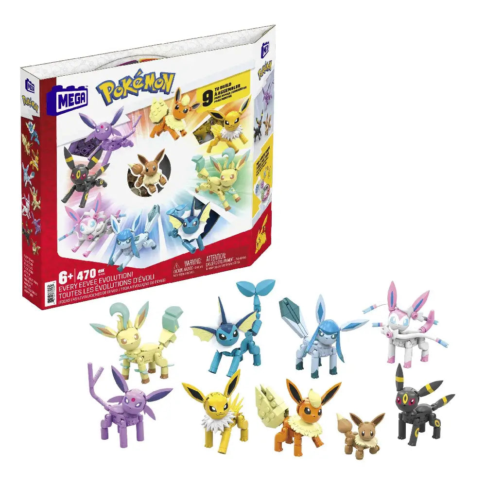 Mega Construx Pokémon Every Eevee Evolution! thumbnail