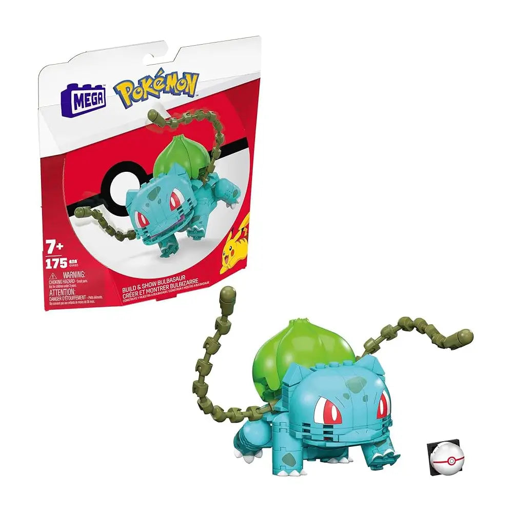 Mega Pokémon Building Toys Set Build & Show Bulbasaur GVK83 thumbnail