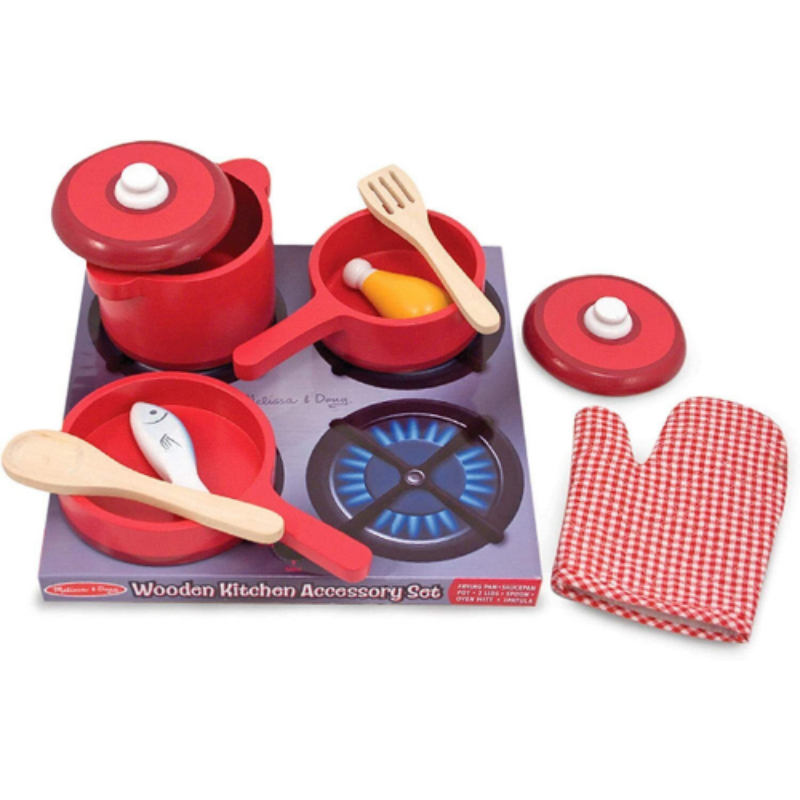 Melissa & Doug Deluxe Kitchen Accessory Set thumbnail