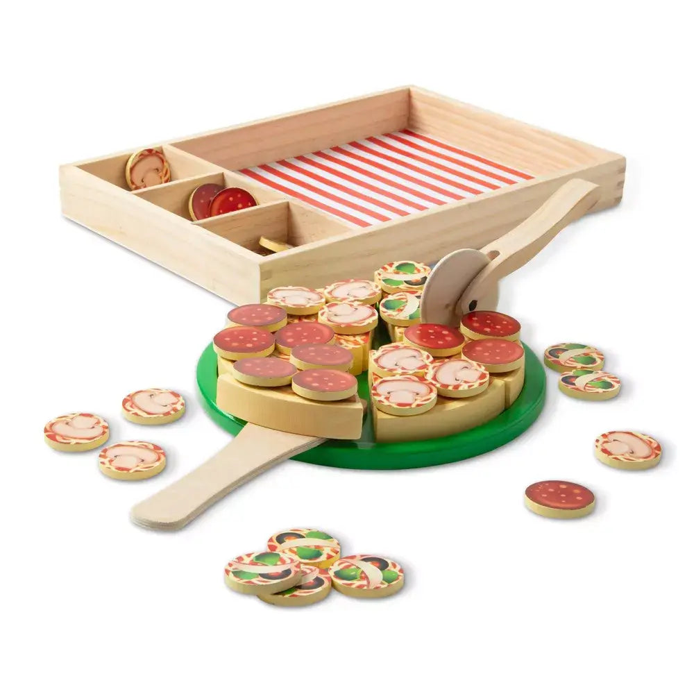 Melissa and Doug Pizza Party Wooden Set #167New Sealed thumbnail