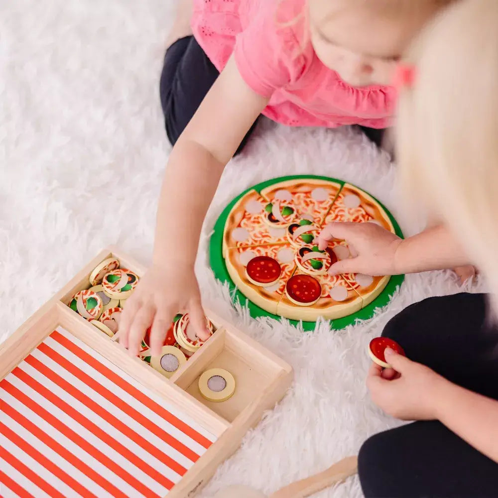 Melissa and Doug Pizza Party Wooden Set #167New Sealed thumbnail