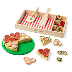 Melissa and Doug Pizza Party Wooden Set #167New Sealed