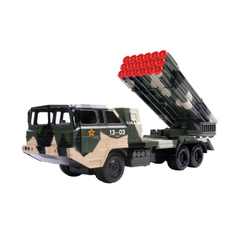 Military 18 Missile Transport Army Truck Long Range  Missile DB-6281-A
