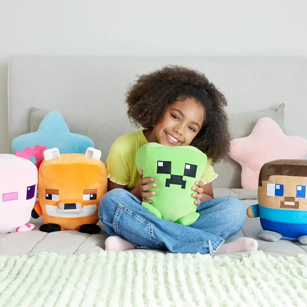 Minecraft Cuutopia 10-in Creeper Plush Character Pillow Doll HJJ01 thumbnail
