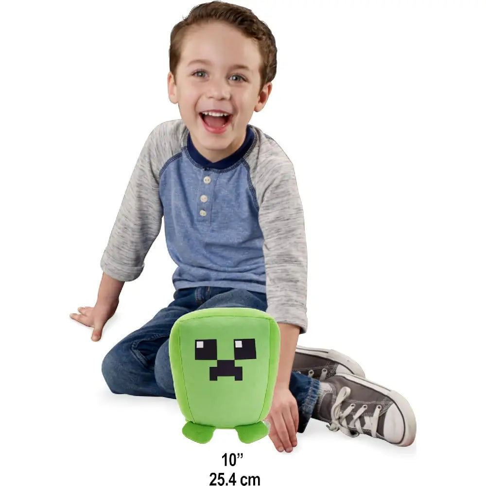 Minecraft Cuutopia 10-in Creeper Plush Character Pillow Doll HJJ01 thumbnail