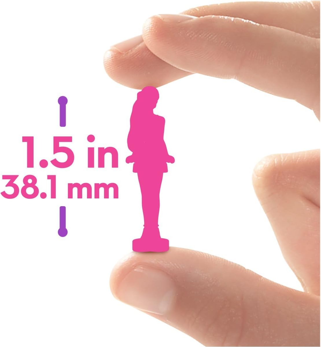 Mini Barbie Land Color Reveal Mystery Doll 10-Pack – Surprise Collectible Dolls with Water-Reveal Feature, Accessories & Play Pieces for Kids thumbnail