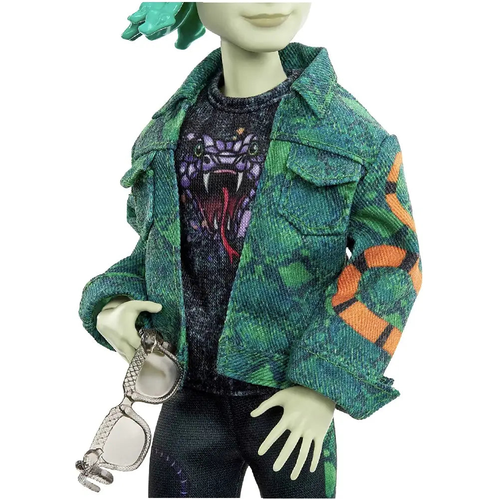 Monster High Deuce Gorgon Posable Doll HHK56 thumbnail
