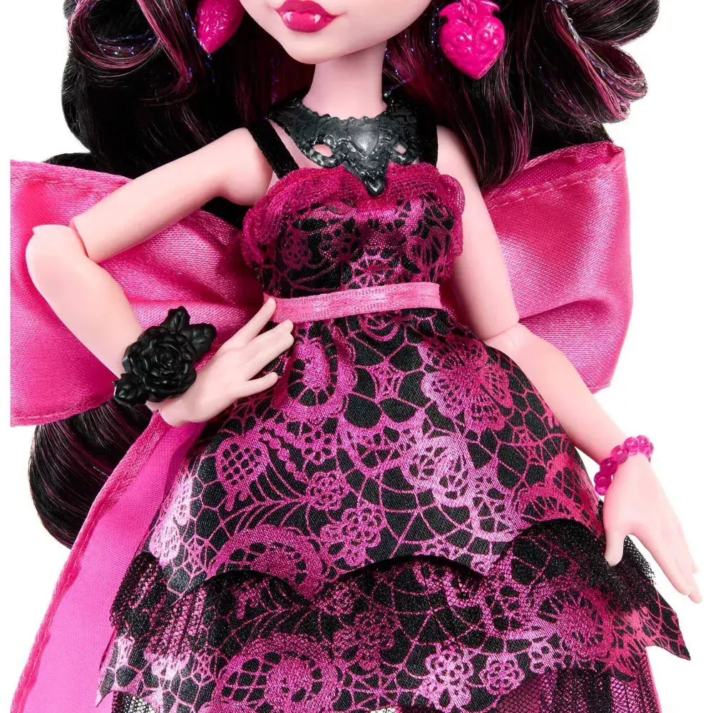 Monster High Draculaura Doll in Monster Ball Party Dress HNF68 thumbnail