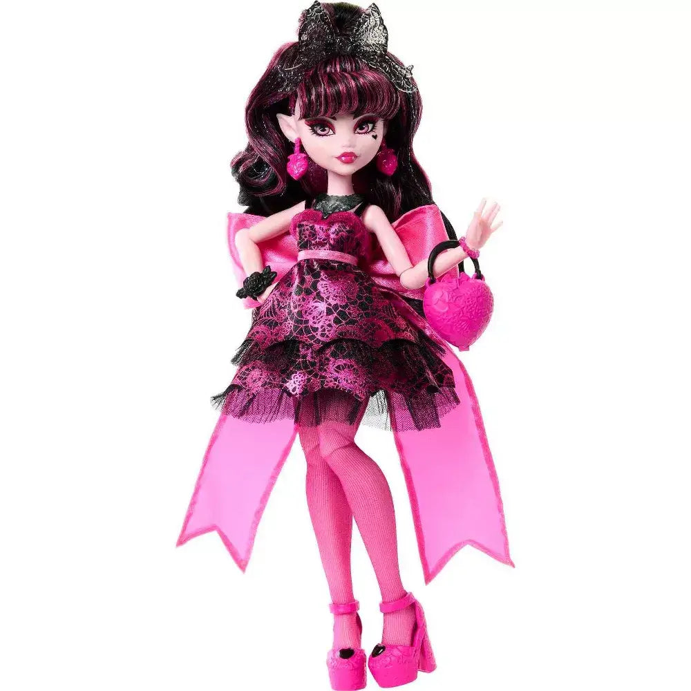 Monster High Draculaura Doll in Monster Ball Party Dress HNF68 thumbnail