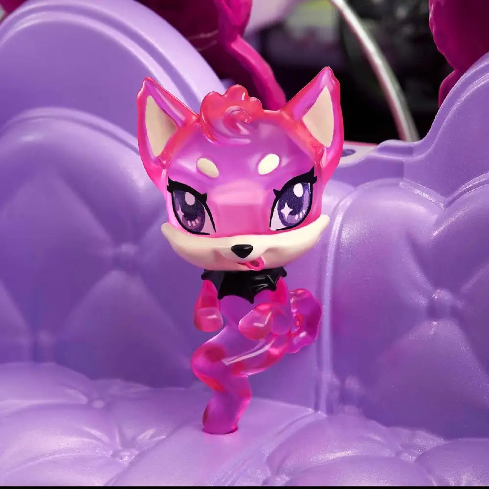 Monster High Toy Car Ghoul Mobile with Pet and Cooler HHK63 thumbnail