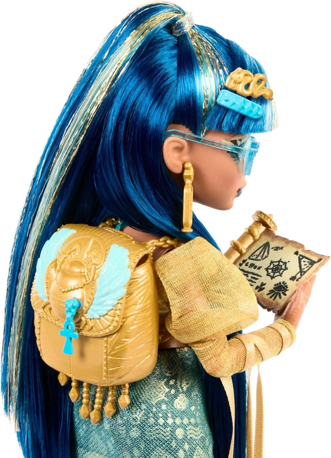 Monster High Cleo De Nile Fashion Doll With Pet Hissette & Accessories thumbnail