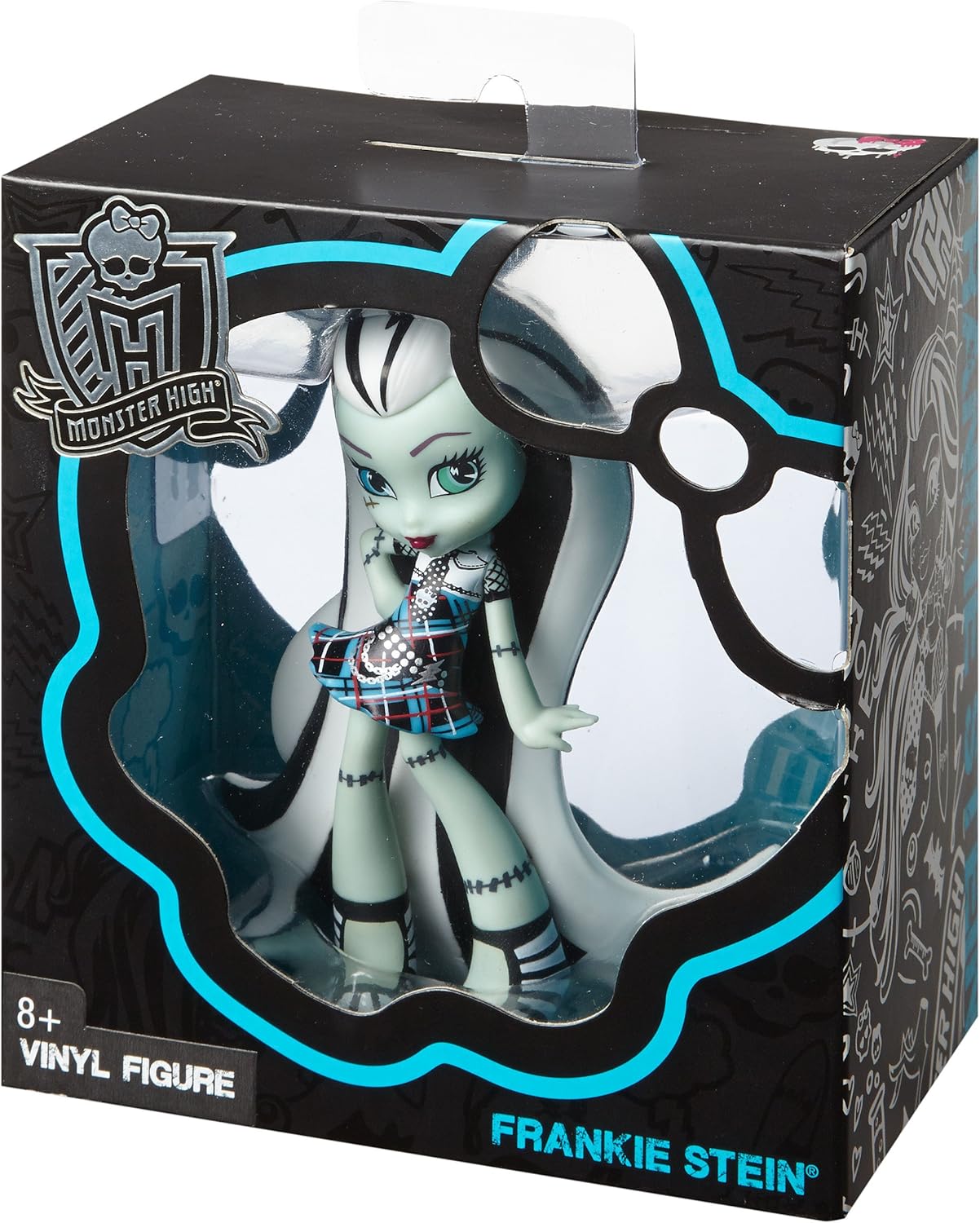 Monster High Vinyl Collection – Frankie Stein Figure | Collector’s Display Model | Stylish Monster-Inspired Vinyl Doll