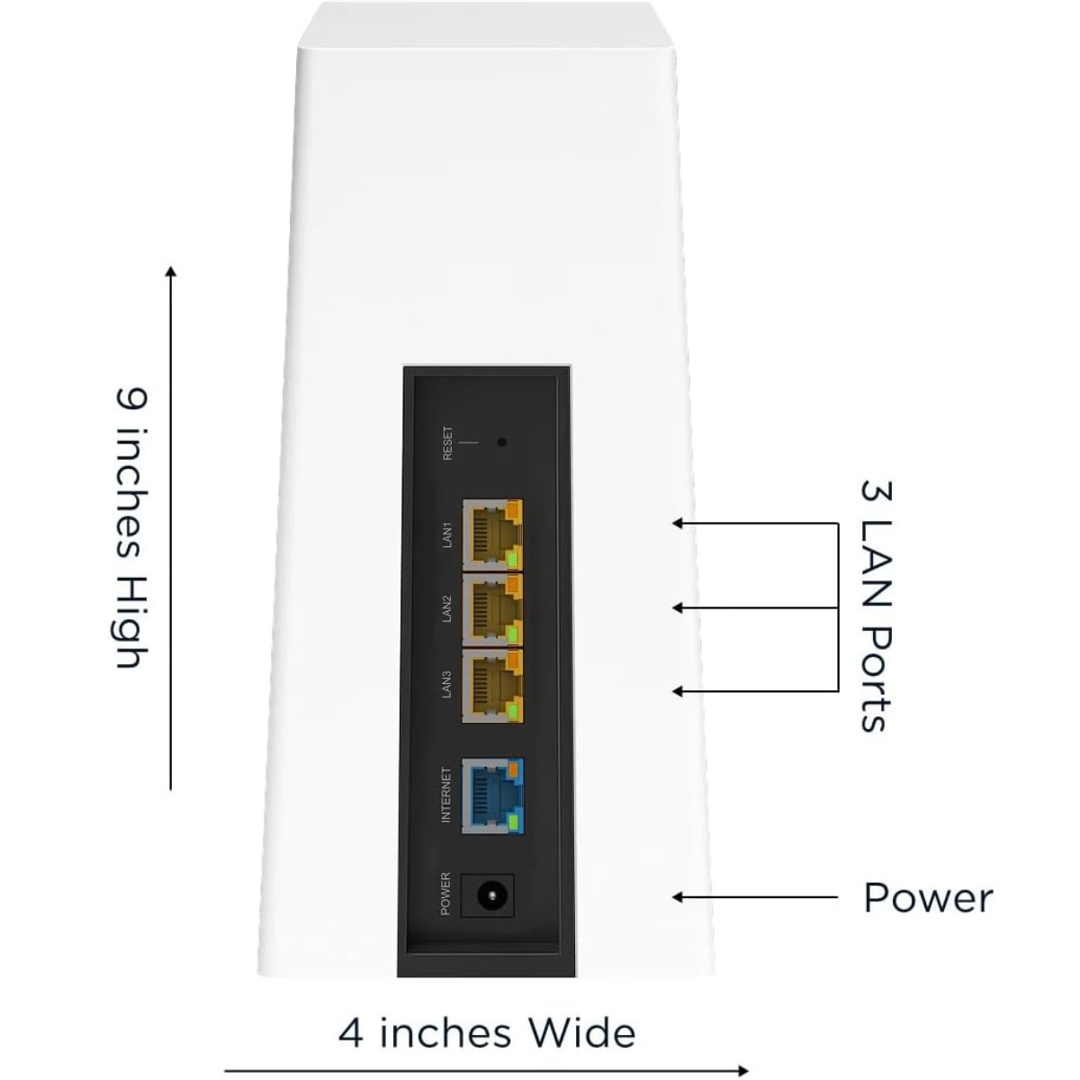 Motorola MQ20 WiFi 6E Router with Easy Mesh, Tri-Band 8.4 Gbps Speed, 3000 sq. ft Coverage, White, Dual Pack thumbnail