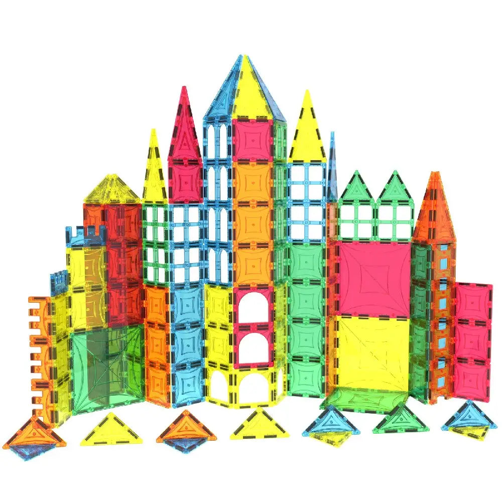 NEW 2020 Mag-Genius Magnetic Block Set 182 PCS thumbnail