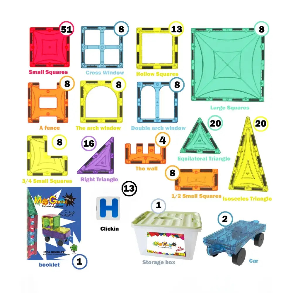 NEW 2020 MAG GENIUS (182+17) 199 PCS