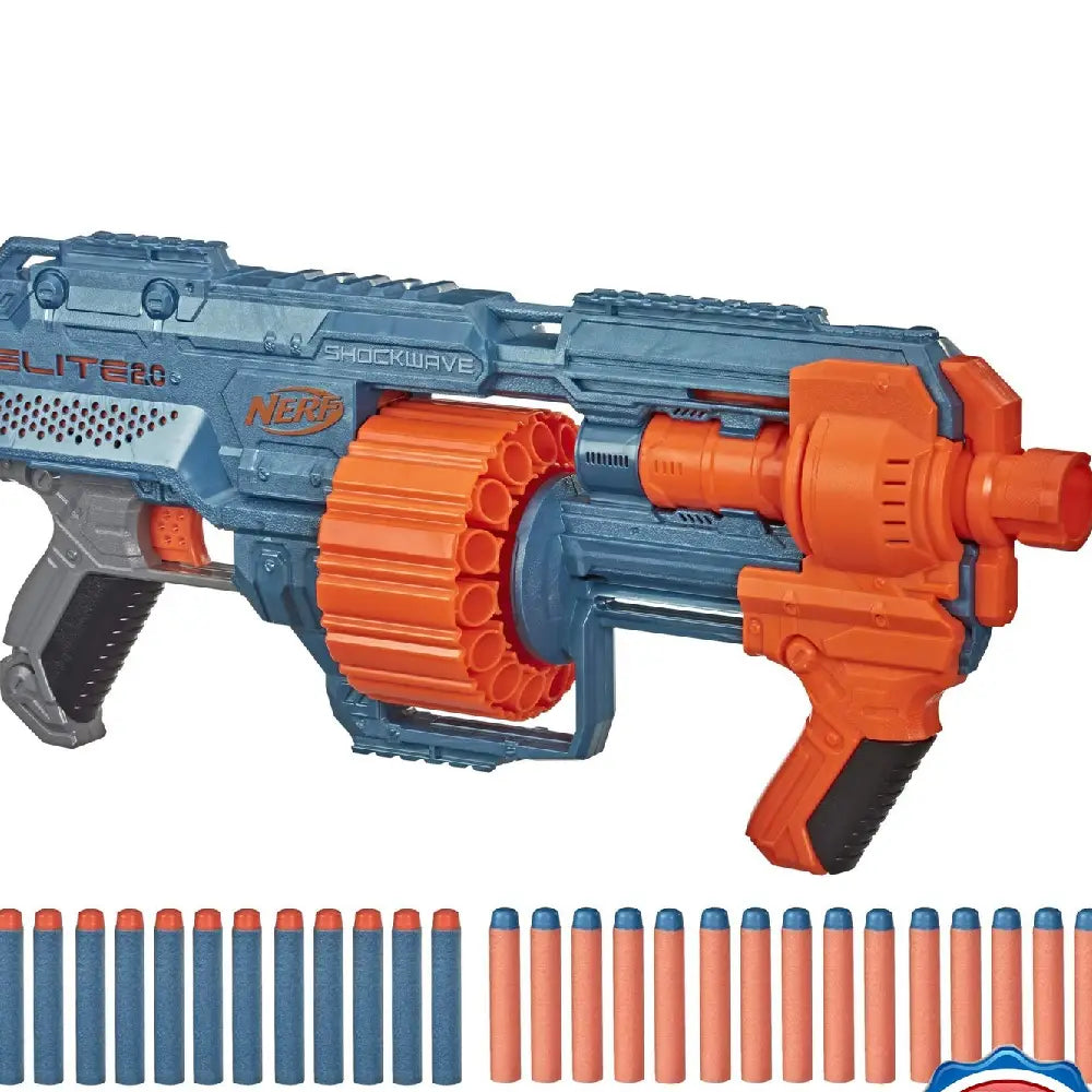 Nerf Elite 2.0 Shockwave with 30 Nerf Darts E9527 thumbnail