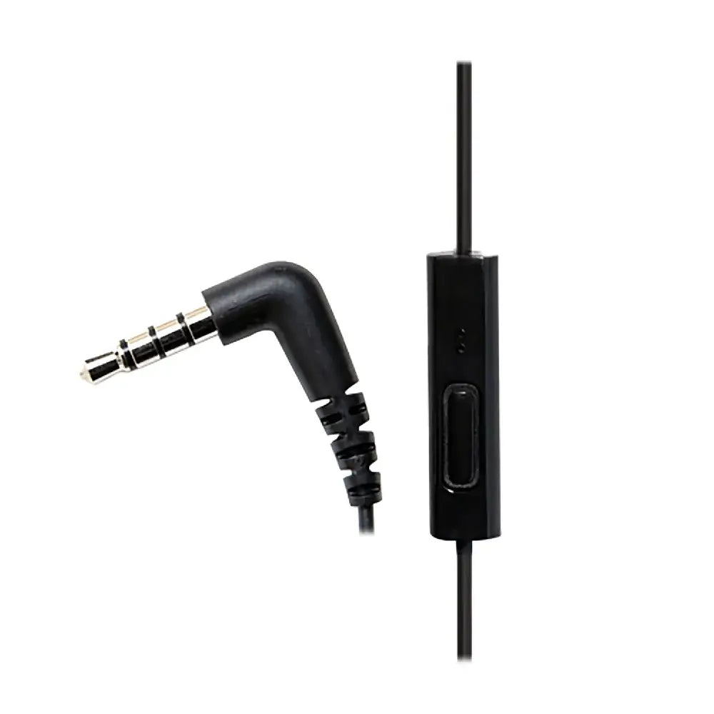 PANASONIC ErgoFit Earbud Headphones with Microphone RP-TCM125-K BLACK thumbnail
