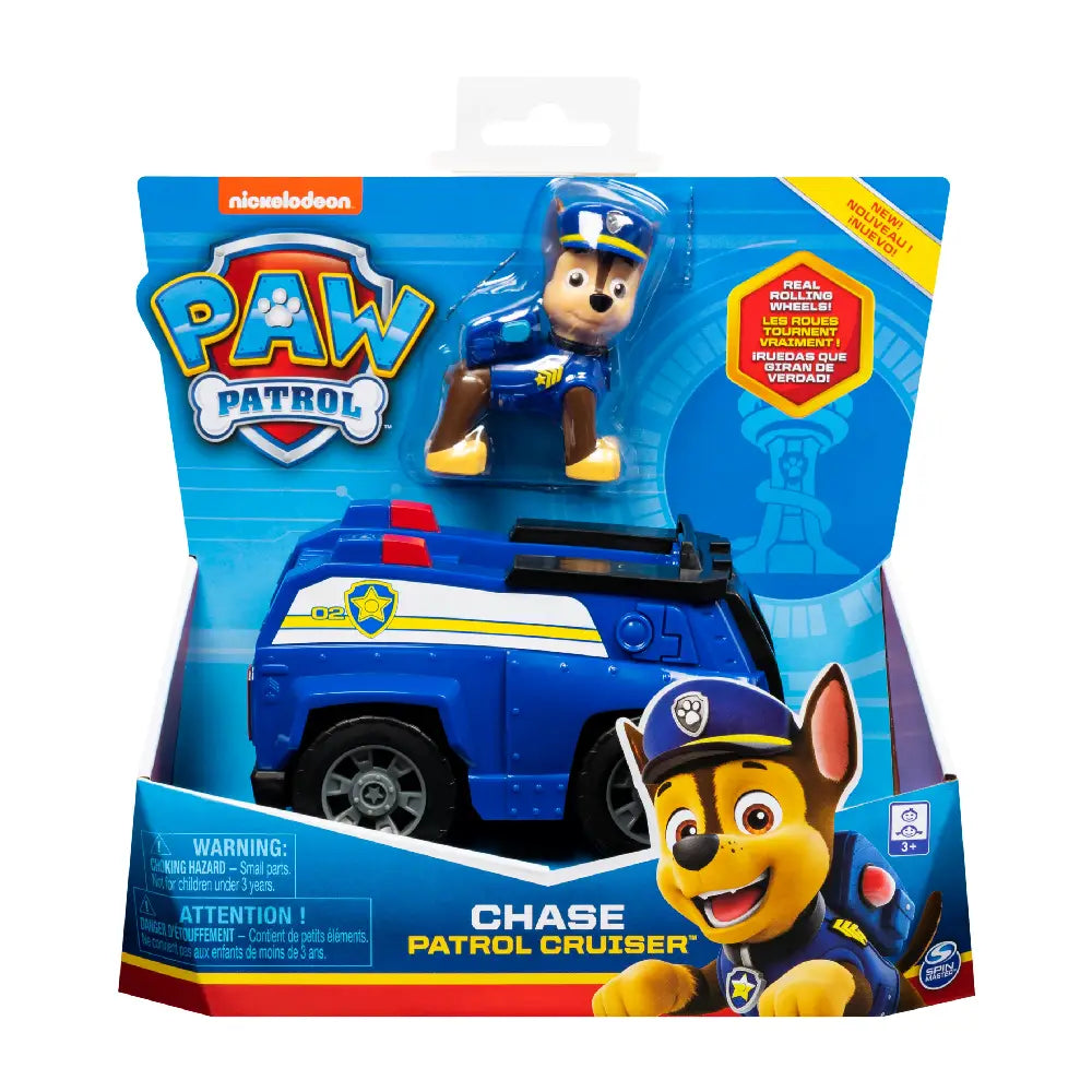 PAW Patrol Chase Patrol Cruiser Vehicle PW6053747 thumbnail