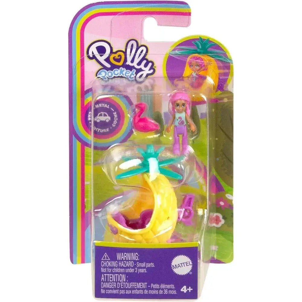 POLLY POCKET Doll & Vehicle  PINEAPPLE COPTER thumbnail