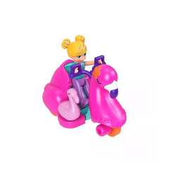 POLLY POCKET Doll & Vehicle Flamingo