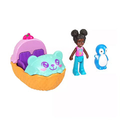 POLLY POCKET Doll & Vehicle Penguin