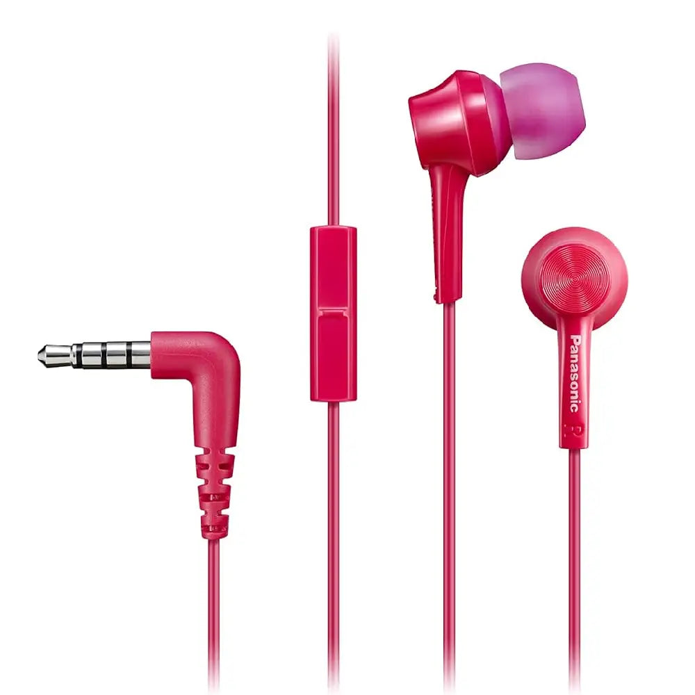Panasonic RP-TCM115 In-Ear Headphones Pink RP-TCM115P-P thumbnail