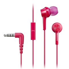 Panasonic RP-TCM115 In-Ear Headphones Pink RP-TCM115P-P