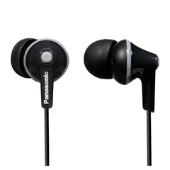 Panasonic Wired Earphones 3.5 mm Jack Black RP-HJE125-K