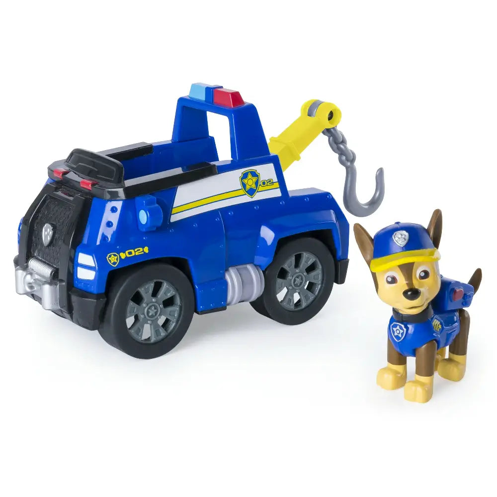 Paw Patrol Chase’s Tow Truck - Figure and Vehicle PW-6037956 thumbnail