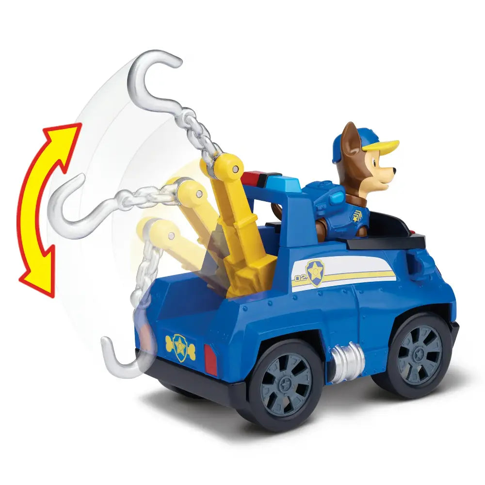 Paw Patrol Chase’s Tow Truck - Figure and Vehicle PW-6037956 thumbnail