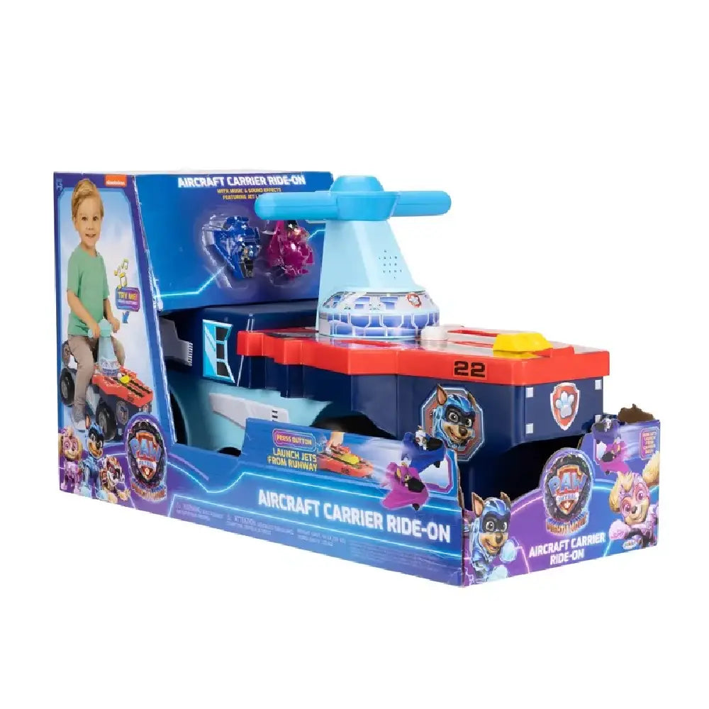 Paw Patrol Aircraft Carrier Ride on with Two Launchable Jet PW-51187 thumbnail