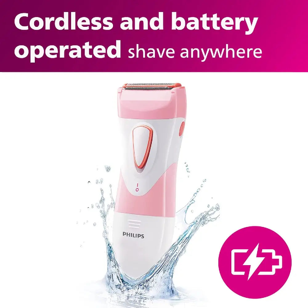 Philips SatinShave Essential Women’s Wet & Dry Electric Shaver HP6306 thumbnail