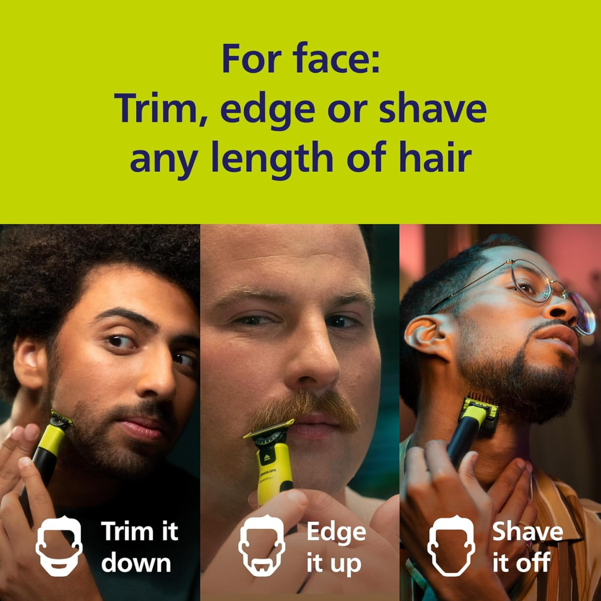 Philips Norelco OneBlade 360 Genuine Replacement Blade Set – 5-Pack Flexible Dual-Sided Trimming & Shaving Blades thumbnail