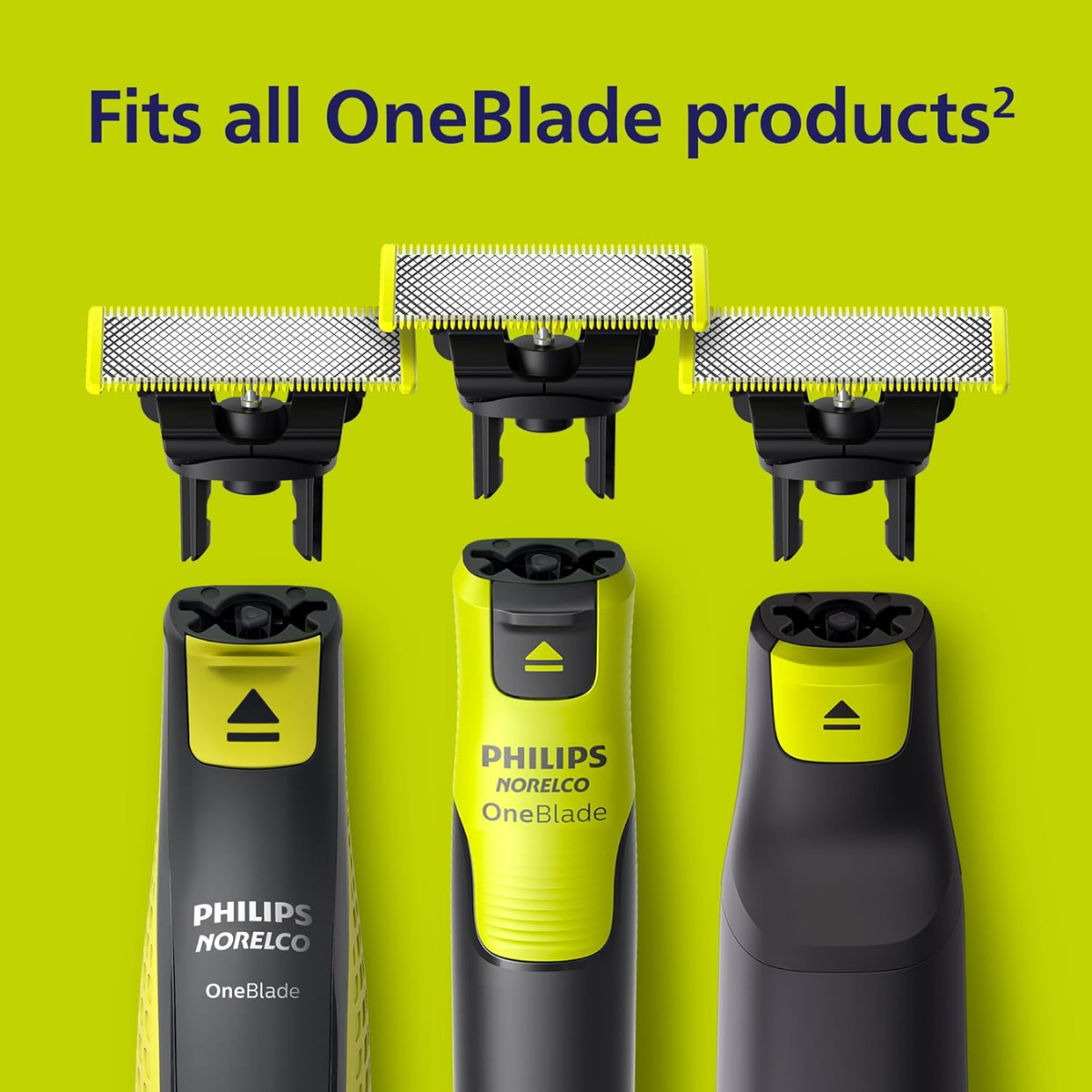 Philips Norelco OneBlade 360 Genuine Replacement Blade Set – 5-Pack Flexible Dual-Sided Trimming & Shaving Blades thumbnail