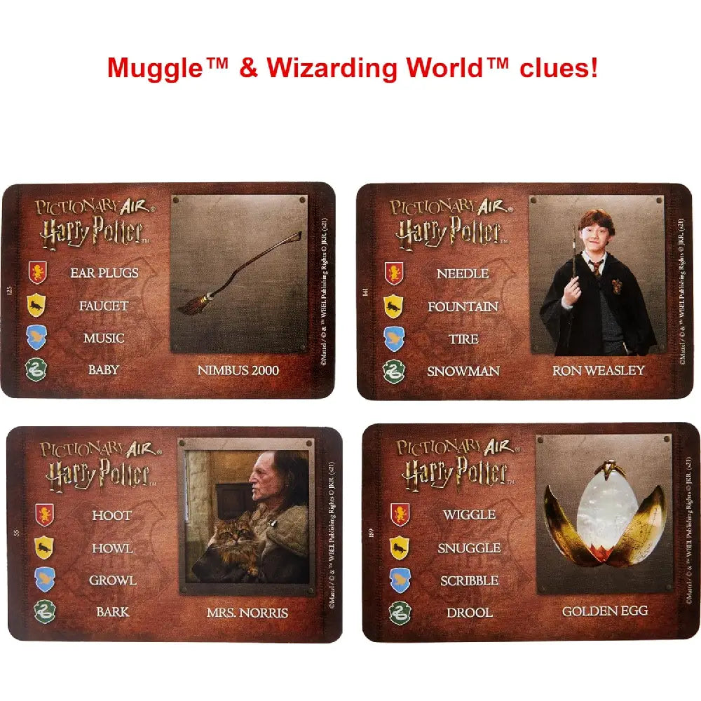 Pictionary Air Harry Potter Family Drawing Game GXW00 thumbnail