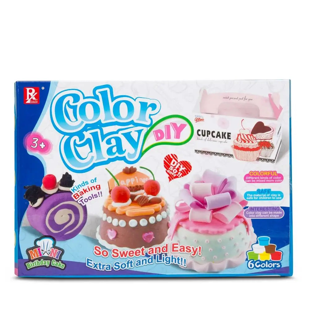Play Baby Super Soft Clay Mini Birthday Cake Set thumbnail