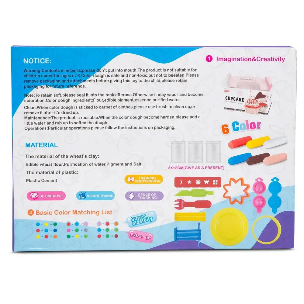 Play Baby Super Soft Clay Mini Birthday Cake Set thumbnail