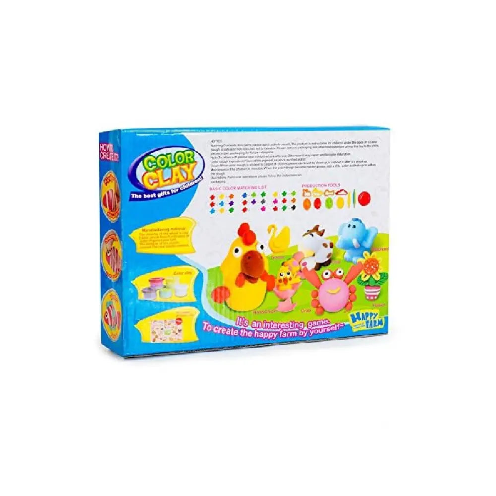 Play Baby Toys DIY Super Soft Clay Collection - Happy Farm PB-726D-2 thumbnail