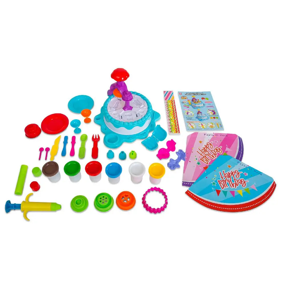 Play Doh Style DIY Super Soft Clay Chef Deluxe Series Cake House Play Dough thumbnail