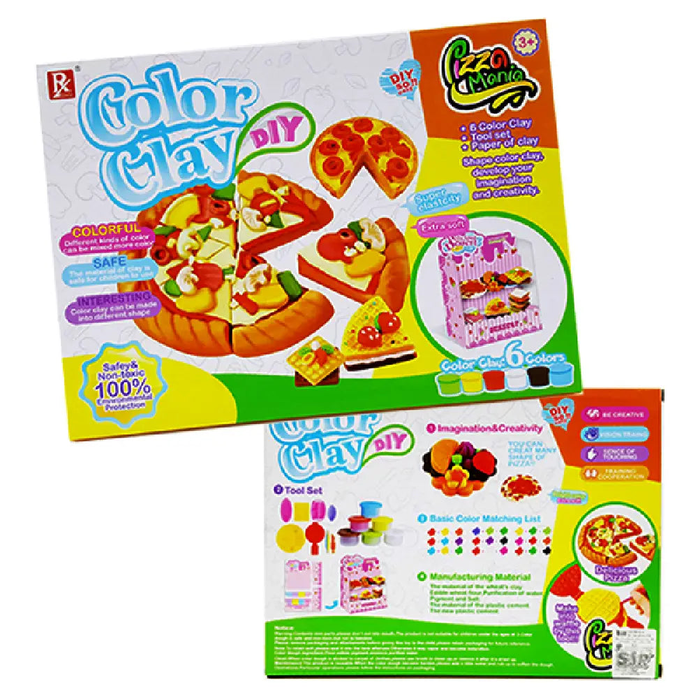Play Doh Style DIY Super Soft Clay Collection Fast Food Waffle Play Dough thumbnail