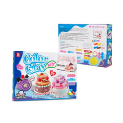 Play Baby Super Soft Clay Mini Birthday Cake Set