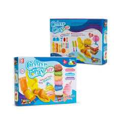 Play Baby Toys DIY Super Soft Clay Collection, Variety Pack - Fast Food