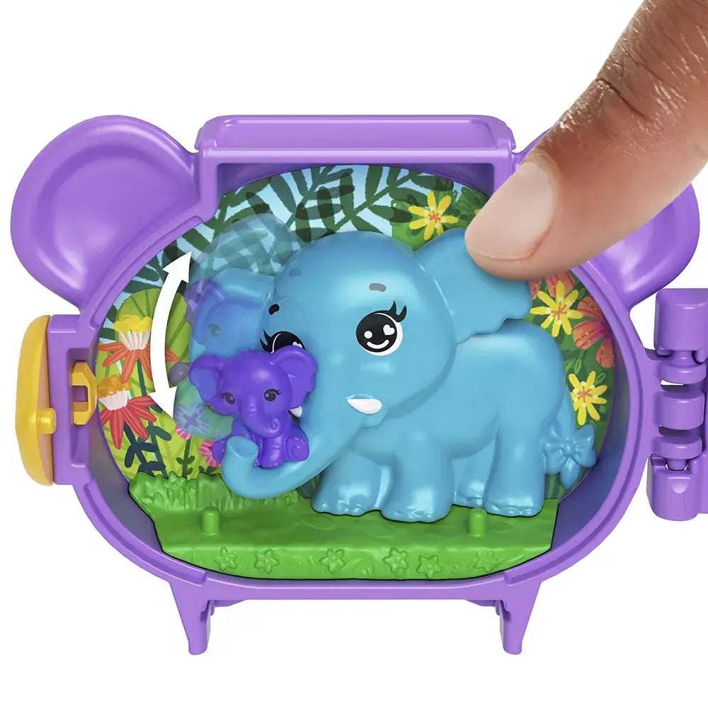 Polly Pocket PET COLLECTION Elephant JCB19 thumbnail