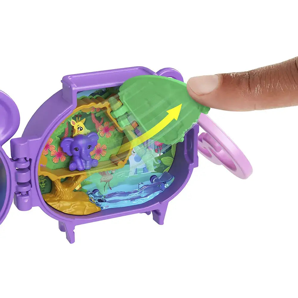 Polly Pocket PET COLLECTION Elephant JCB19 thumbnail