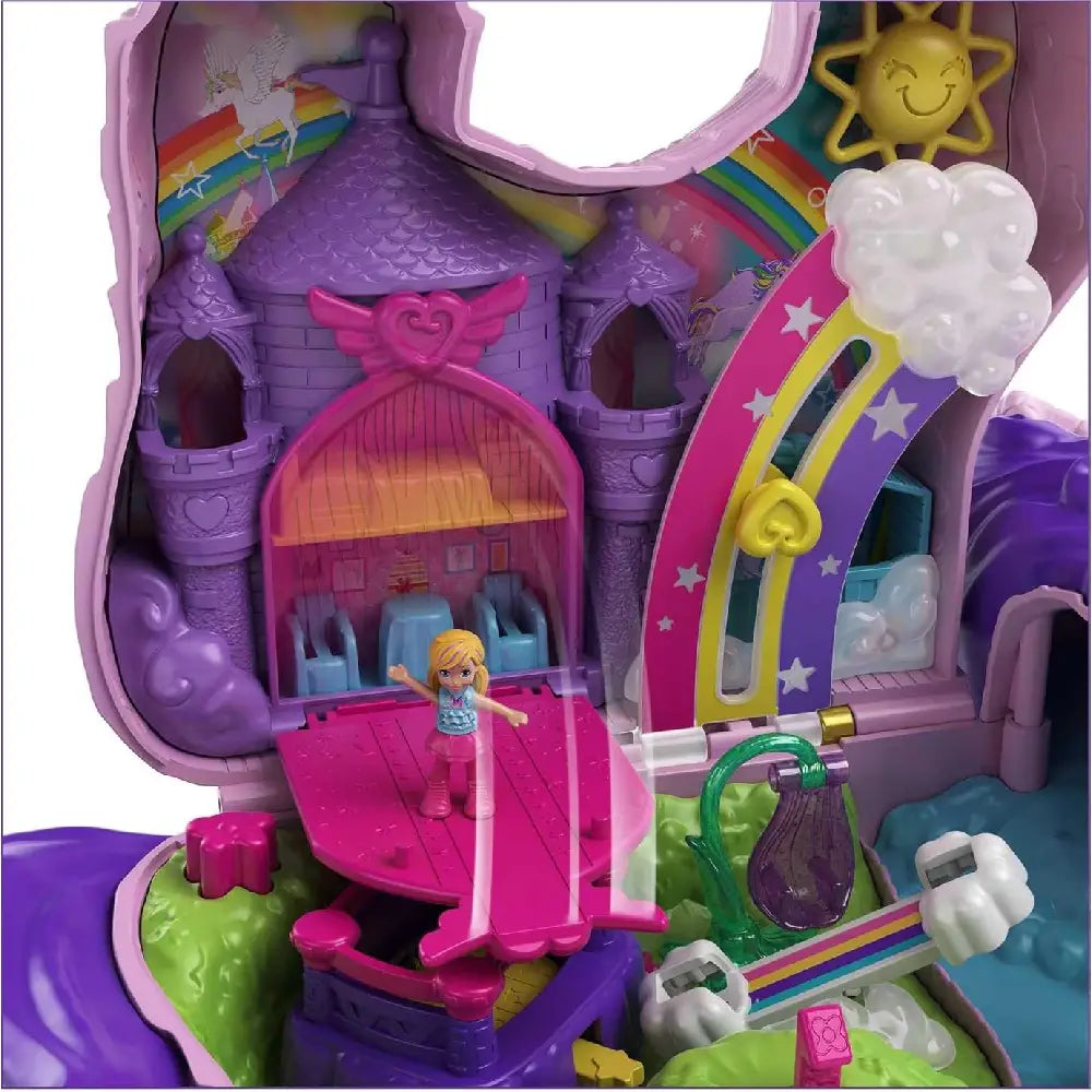 Polly Pocket Unicorn Party Playset GKL24 thumbnail