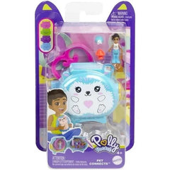 Polly Pocket Collectible Hedgehog Pet Compact Playset for Girls Ages 4 and Up with Accessories for Imaginative Play