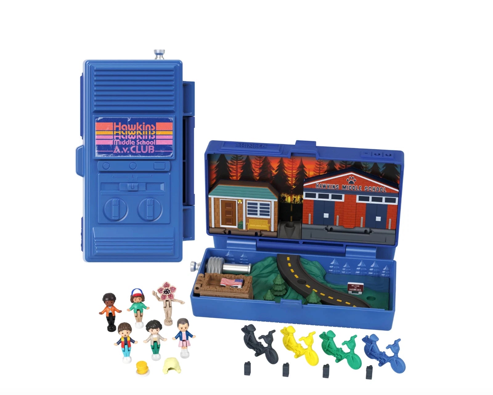Polly Pocket Collector Stranger Things Dolls and Playset thumbnail