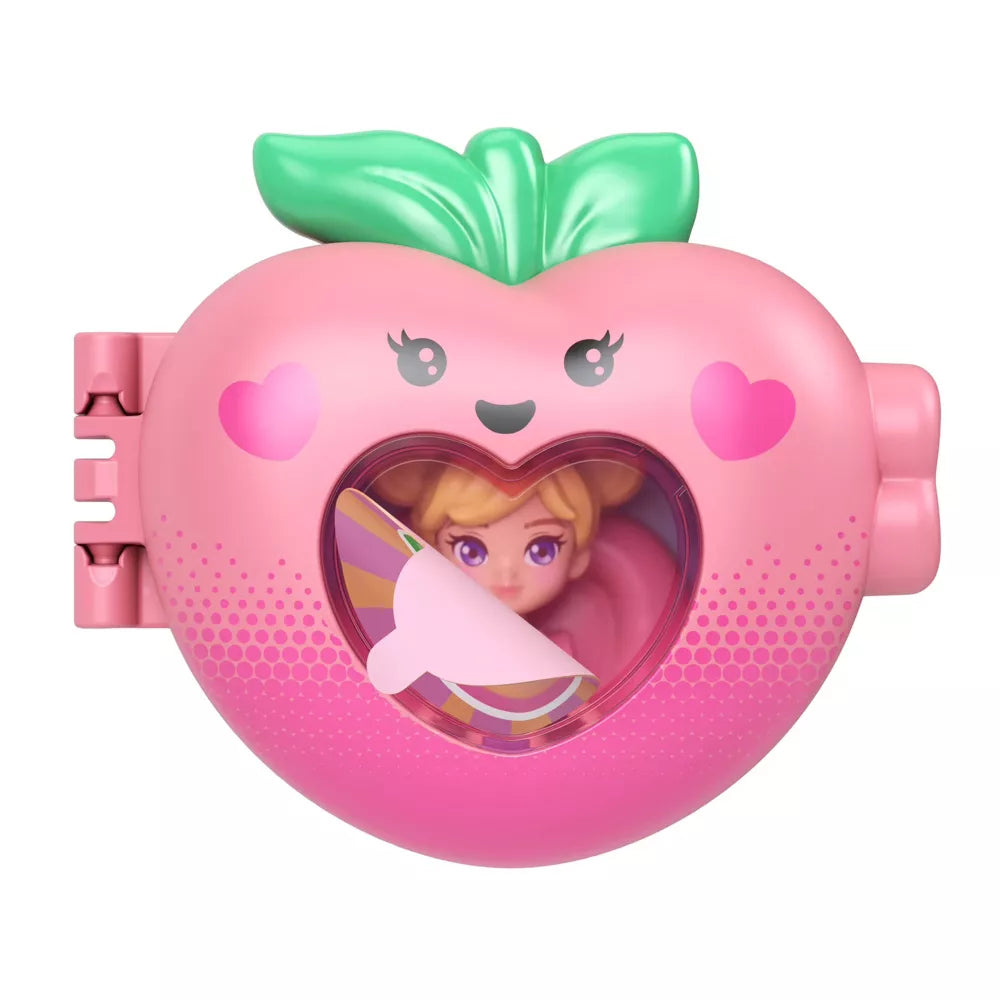 Polly Pocket Fruit Friend Reveal Strawberry Mini Playset thumbnail