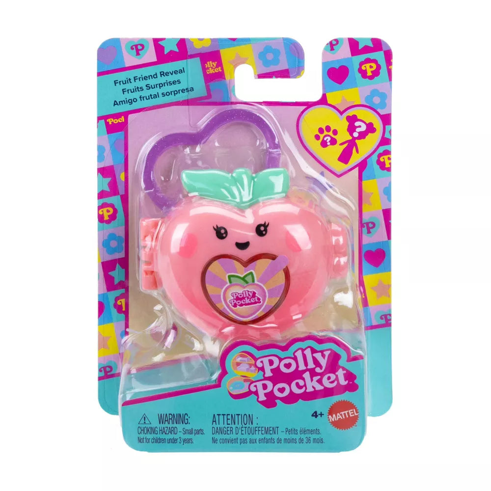 Polly Pocket Fruit Friend Reveal Strawberry Mini Playset thumbnail
